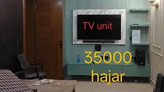TV unit design ✅living area designer video #viralvideo #homedecor 