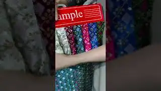Huge Sale on Women's Fabrics | Top Quality Textile Collection 2025 #embroidery #shop