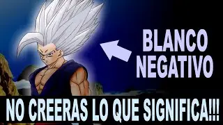 ¿Qué Simboliza el COLOR del cabello de Gohan Bestia? - Dragon Ball Super