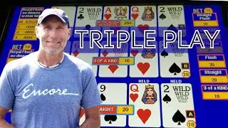 DEUCES WILD TRIPLE PLAY -  SUNDAY VIDEO POKER