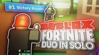 TEAMING IN A SOLO MATCH in ISLAND ROYALE...!? (Roblox Fortnite)