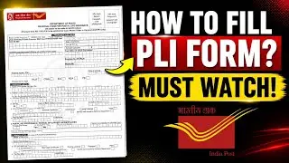 HOW TO FILL PLI PROPOSAL FORM || PLI AGENT CODE || POSTAL LIFE INSURANCE @Sejal.Dishawer