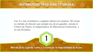 El método de la Segunda Vuelta y el Teorema de la Imposibilidad de Arrow