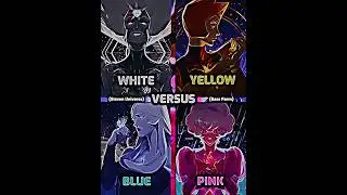 White Diamond vs. Yellow, Blue, and Pink Diamond | #shorts #1v1 #edit #stevenuniverse