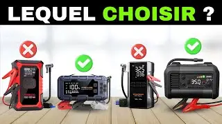 ✅ 7 Meilleurs Boosters Batterie avec Compresseur [2026] 🚗 Démarreur Voiture Portable 12V Amazon