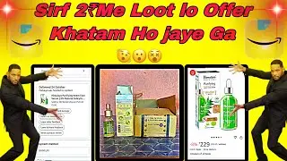 Amazon Free Sample Loot Unboxing 🔥 ₹2 me Himalaya Purifying Neem Face Serum #video 