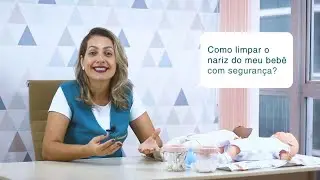 Como limpar o nariz do bebê com segurança - papais de primeira viagem