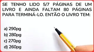 🚀3 QUESTÕES DE RACIOCÍNIO LÓGICO‼️