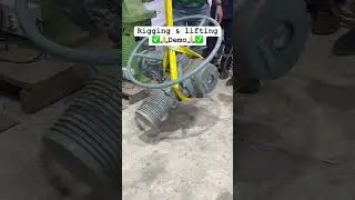 📍Riging & Lifting Demo #shortsfeed #powersource #powerplant #engineering #thermal #viral #ytshorts