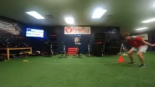 Riley Hughes Broad Jump