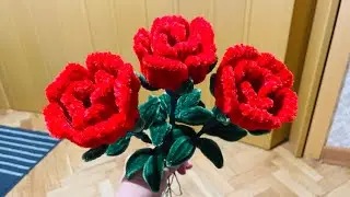 DIY Rose fuzzy wire tutorial 🌹