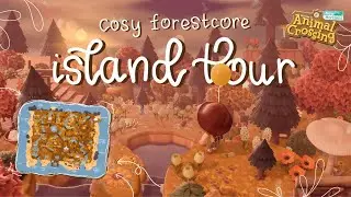 Cosy Forestcore Island Tour // Animal Crossing New Horizons