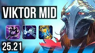 VIKTOR vs YASUO (MID) | 6/1/9 | KR Master | 25.21