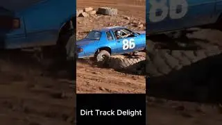 Dirt Track Delight #dirtbike #dirttrackracing #racecar #saturday #viralvideo