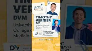 Meet Tim: ACVS 2025 Education Grant Recipient🌟