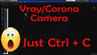How to create v-ray | corona camera no plugin