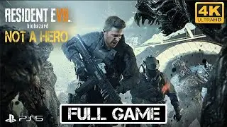 Resident Evil 7 Not A Hero - Full Game - No Commentary [4K60FPS]