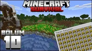 ULTRA VERİMLİ SINIRSIZ BUĞDAY &Ccedil;İFTLİĞİ!┇Minecraft Survival ▹B&ouml;l&uuml;m 10