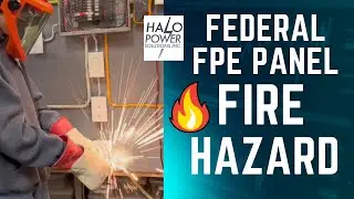 Опасность возгорания панели Federal Pacific Federal Pioneer FPE | Искры летят, но выключатель не срабатывает! |