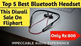 Top 5 Best Bluetooth Earphones Under 800 | Best neckband under 800 | Boult | Noise | Boat | Mivi