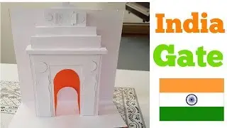 India Gate 🇮🇳 Pop-up Greeting Card | Timelapse