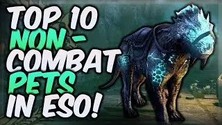 Top 10 Pets In The Elder Scrolls Online! | The Rarest Pets In Game!