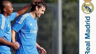 Los veteranos del Real Madrid jugaron el I Partido contra la Diabetes