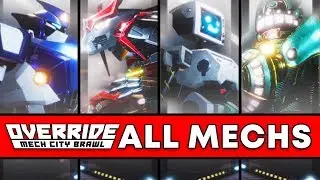 Override Mech City Brawl All Mechs Ultimate | Override Characters Super Powers