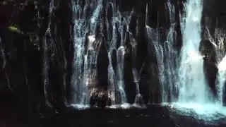 Burney Falls State Park, California (2018-08-13) drone + music | Into Travel