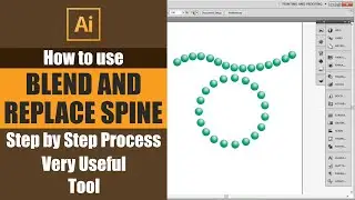 Replacing a Spine With a Blend in Illustrator | Adobe Illustrator Tutorial