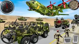 Army Truck Driving Cargo Games - US Offroad Army Truck Driving 3D 2025 - Andriod Gameplay