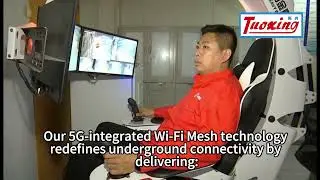 Tuoxing underground 5G remote control technology to achieve remote control of underground equipment