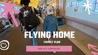 FLYING HOME FROM CALIFORNIA
