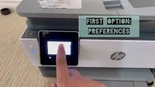 Language change: HP Officejet Printer ( series 8010e, 8025e, 9015e, 9025e etc)