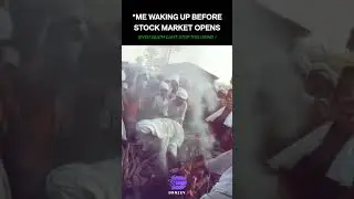 Even Death Can&rsquo;t Stop Me from Watching the Market Open 💀📈 | Trader Meme #trader