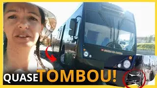 T2-E39 Depois de QUEBRAR o PARACHOQUE quase TOMBAMOS na BR470. Corremos  RISCO REAL. Vida na estrada