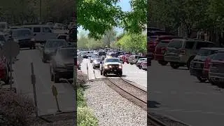 Ever Seen This?!  Street Running High Rail Truck Cars Follow It!  JawTooth shorts, CSX