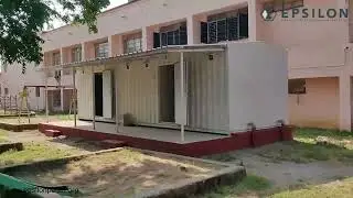 Prefab School with bunkhouse toilet Project # Epsilon Prefab