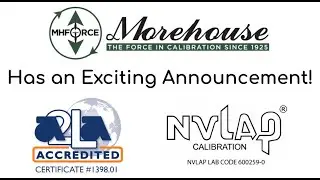 NVLAP and A2LA Accreditation for Force and Torque Calibration