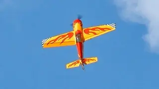 BIG RC YAK 54 SCALE MODEL AIRPLANE AEROBATICS SHOW / United-RC-Flights Bayreuth 2016