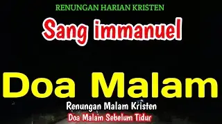 Renungan malam - Sang Imanuel
