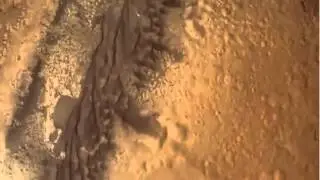 Pouso da sonda espacial Curiosity no planeta Marte em 06/08/2012.
