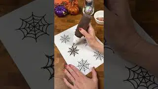 Посыпьте паутинкой 🕸️#шоколад #посыпка
