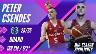 PETER CSENDES ⏐ 25/26 Mid-Season Highlights