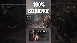 100% COMBO&hellip; PEACEMAKER #DLC #MORTALKOMBAT1 #MK1