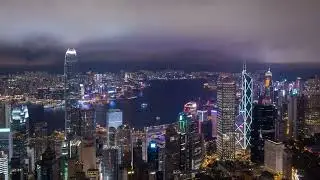 [4K] DRONE FOOTAGE OF CITY NIGHT LIGHTS 100% FREE STOCK FOOTAGE VIDEOS