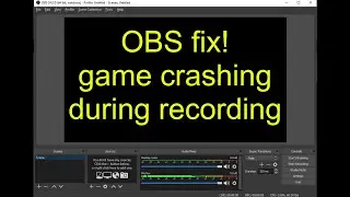 OBS fix when game crashes during recording (Fallout 76 in my case)