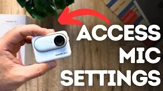 How to Access Microphone Settings on Insta360 Go3?