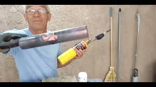 COMO CONSERTAR FURO NO CANO DE COBRE