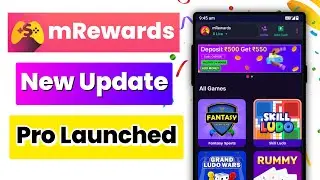 Mrewards New Update - Fantasy Game || mrewards app se unlimited coin kaise kamaye || Mrewards pro